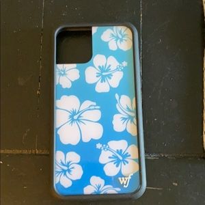 Wildflower hibiscus iPhone 11 pro case